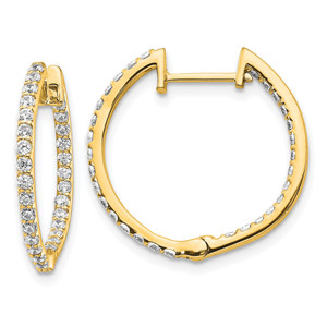 14k Diamond In/Out Hinged Hoop Earrings - EM-30AAFA3D-1384