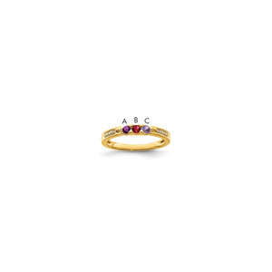 14K Family Jewelry Diamond Semi-Set Ring - XM-2B8CBE53-7205