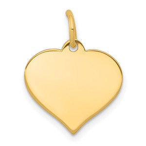 14K Heart Disc Charm - XM-719EA37A-6808