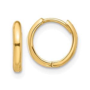 14K Hinged Hoop Earrings - YE-4B249354-2520