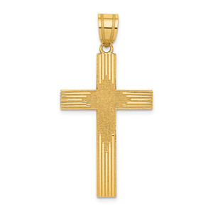 14K Laser Designed Cross - XR-64E1C39B-9311