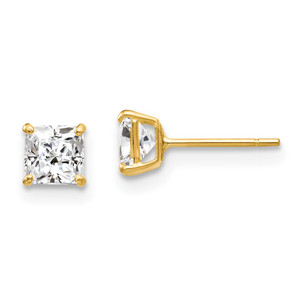 14k Madi K CZ Stud Post Earrings - SE-539C71A8-2466