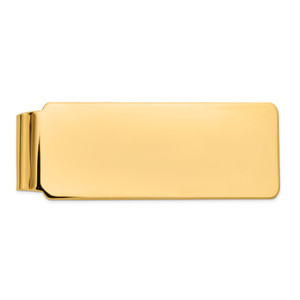14k Men's Polished Money Clip - MC-A0A2D6B3-4047