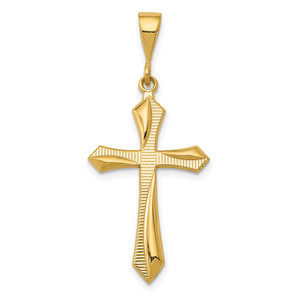14k Passion Cross Pendant - C1-F7E4B304-4148