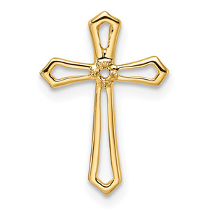 14k Passion Cross Pendant Mounting - PM-C70836BF-7684