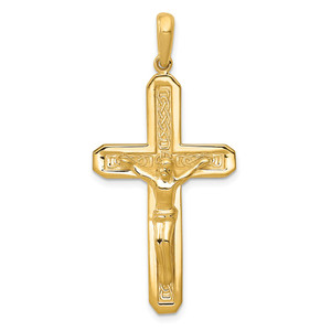 14k Polished Crucifix Pendant - C1-06B7CD6F-4625