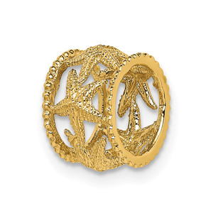 14K Polished Starfish Slide - C4-F64D0055-2294