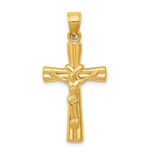 14K Reversible Crucifix Pendant - C3-ADB6AFCC-6476