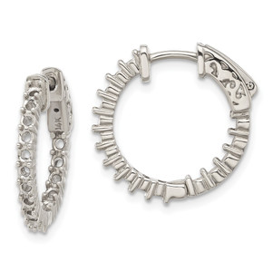 14k Round Hoop w/Safety Clasp Earring Mountings - XE-5B4FC2A6-4234