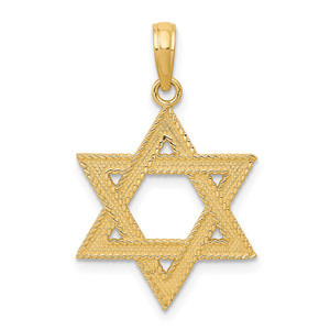14k Star of David Pendant - C3-ACCCF866-8242