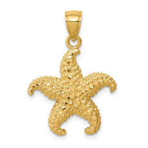 14K Starfish Pendant - C4-1E10E423-1519