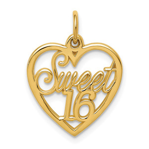 14k SWEET 16 Charm - C1-B5BF77A1-1567