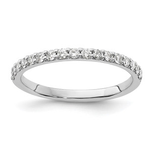 14k White Gold Diamond Band - RM-94185977-8559