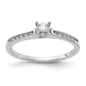 14k White Gold Diamond Ring - RM-9A4FD8DF-6467