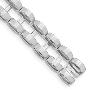 14k White Gold Tennis Jacket Blank - X8-3E0FA4CB-4229