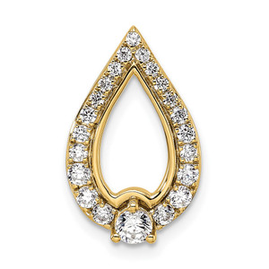 14k Yellow Gold Diamond Pendant - PM-85DB2F3B-5739