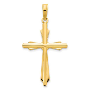 14ky Fancy Cross Pendant - D5-AFCA831C-5009