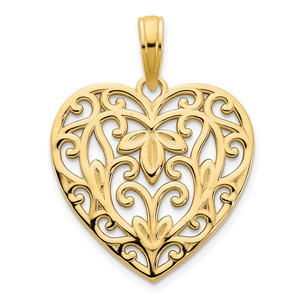 14ky Fancy Heart Pendant - D5-D83CF3AB-6415