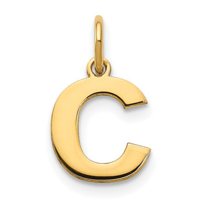14ky Letter C Initial Pendant - XN-9F551517-1000