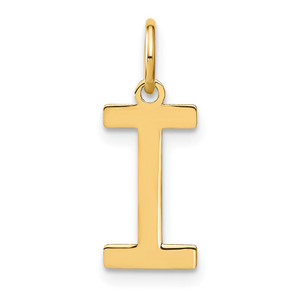 14ky Letter I Initial Pendant - XN-D594F5A0-1832