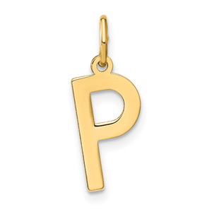 14ky Letter P Initial Pendant - XN-F26805FB-8871