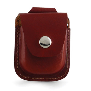 Charles Hubert Brown Leather Holder For Up To 54mm Pocket Watch