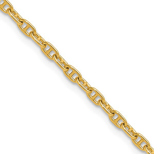 14k 2.35mm Mariners Link Chain - MA-FC498D3F-9691