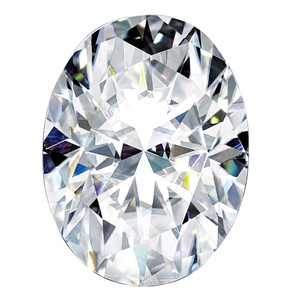 Lab Grown VS+, F+ 3/4ct Oval Diamond - LD-637229F0-1473