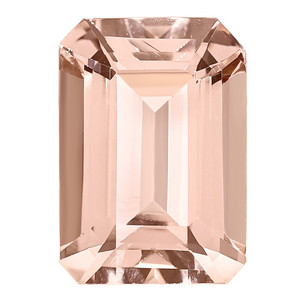 Morganite AA Quality 6x4mm Emerald Cut