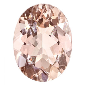 Morganite AA Quality 9x7mm Oval