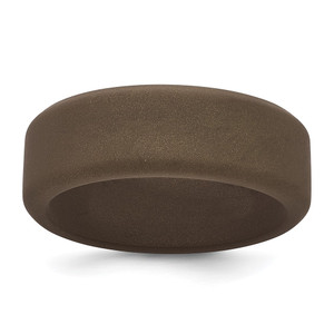 Silicone Bronze Metallic 8mm Band - SL-E475AE92-3366