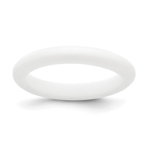 Silicone White 3mm Band - SL-0992A55B-8150