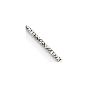 Sterling Silver .6mm Box Chain - QB-D3D359D0-9550