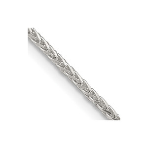 Sterling Silver 1.45mm Diamond-cut Round Spiga Chain - QS-03048ADC-7372