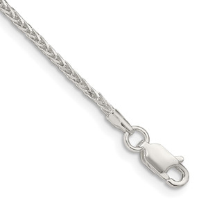 Sterling Silver 1.45mm Diamond-cut Round Spiga Chain - QS-ED27C109-7523