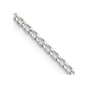 Sterling Silver 1.5mm Open Elongated Link Chain - QL-28A4C3CA-5679