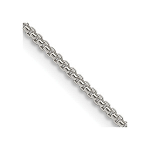 Sterling Silver 1.5mm Round Box Chain - QH-3EB4F5D3-6375