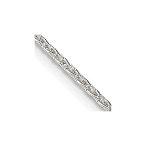 Sterling Silver 1.7mm Diamond-cut Round Spiga Chain - QS-E08B5B00-1841