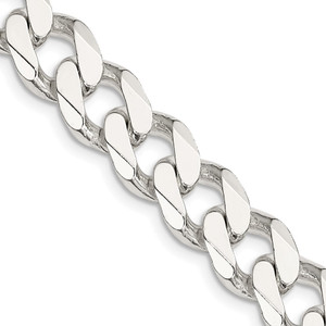 Sterling Silver 11mm Curb Chain - QC-F41409C4-4640