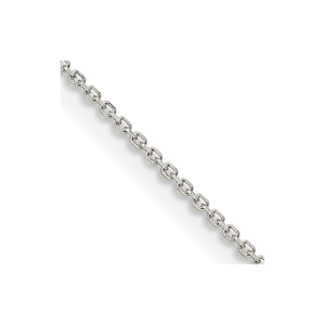 Sterling Silver 1mm 8 Sided D/C Cable Chain - QP-70C97BE6-6844