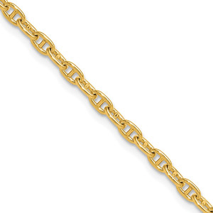 14k 3.0mm Mariners Link Chain - MA-2873AEBA-6788