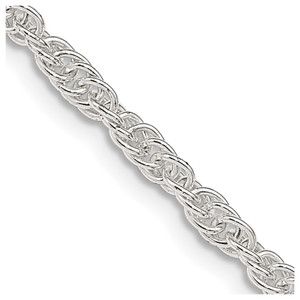 Sterling Silver 2.75mm Loose Rope Chain - QF-3EA4E6EC-7384