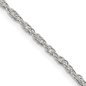 Sterling Silver 2mm Loose Rope Chain - QF-22E22A27-1061