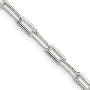 Sterling Silver 3.25mm Elongated Open Link Chain - QF-980BD38C-9968