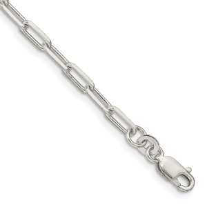 Sterling Silver 3.25mm Elongated Open Link Chain - QF-AEB39A97-6976