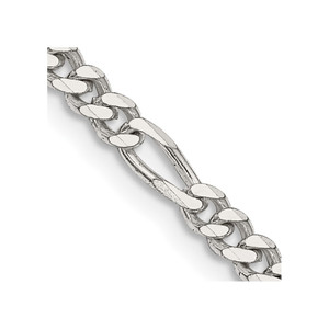 Sterling Silver 3.5mm Figaro Chain - QF-29A2C51B-7897