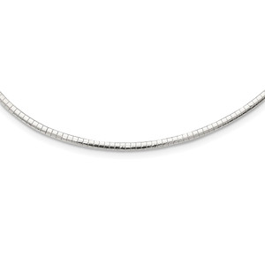 Sterling Silver 3mm Cubetto Necklace - QG-1BC964C5-8903