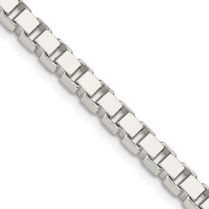Sterling Silver 4.5mm Box Chain - QB-BCA19D61-5719