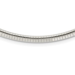 Sterling Silver 4mm Cubetto Necklace - QU-1DCBFCEF-2697