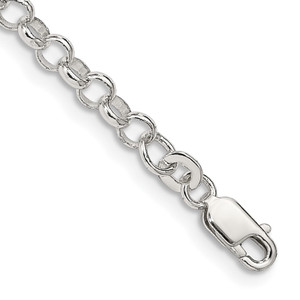 Sterling Silver 4mm Rolo Chain - QF-71993887-3579
